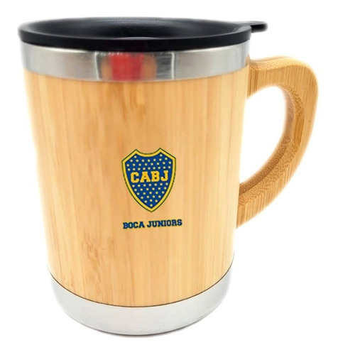 Jarro Taza Simil Bambu Boca Juniors