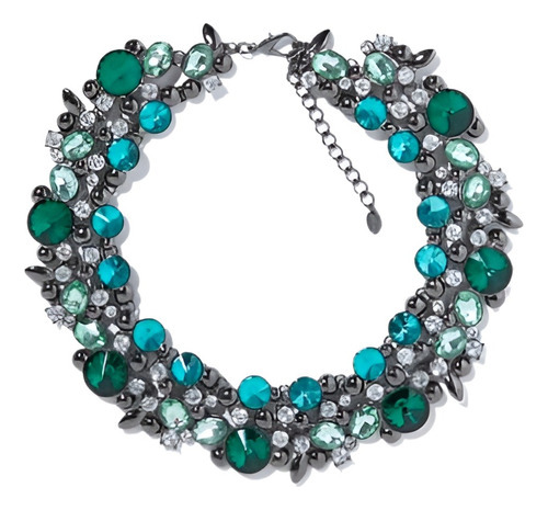 Elegante Collar Gargantilla Joyas Mujer Fantasia 732e053la