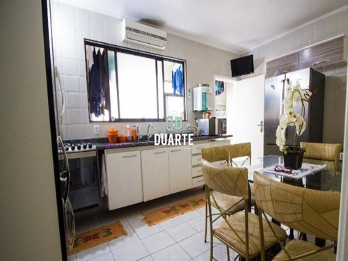 Imagem 15 de 30 de Lindo Apartamento Na Ponta Da Praia, 155m2, 3 Quartos, 1 Suíte, Dependência, Academia, Salão De Festas E Jogos, Portaria 24 Horas, Santos - Ap00771 - 33566058