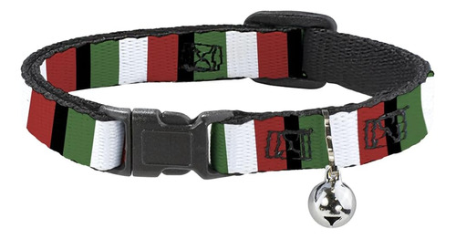 Collar De Gato Con Hebilla, Banderas De Italia Separables De