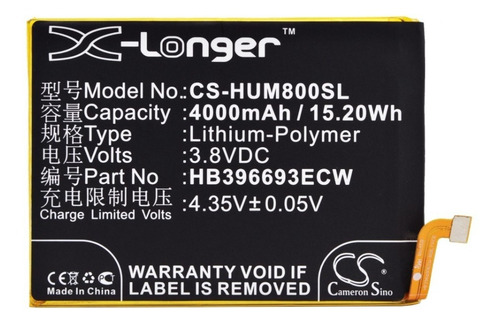 Bateria Para Huawei Mate 8 Nxt-cl00 Nxt-dl00 Nxt-l09 Nxt-l29