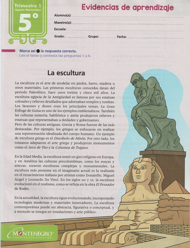Me Divierto Y Aprendo 5 2024-2025 Mda Editorial Montenegro