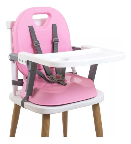 Silla De Comer Bebe Booster De Mesa Plegable Love 610 Color Celeste