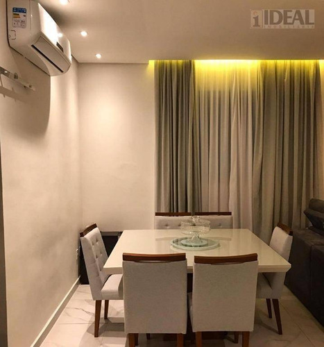 Apartamento Com 2 Dormitórios À Venda, 72 M² Por R$ 380.000,00 - Boqueirão - Santos/sp - Ap2731