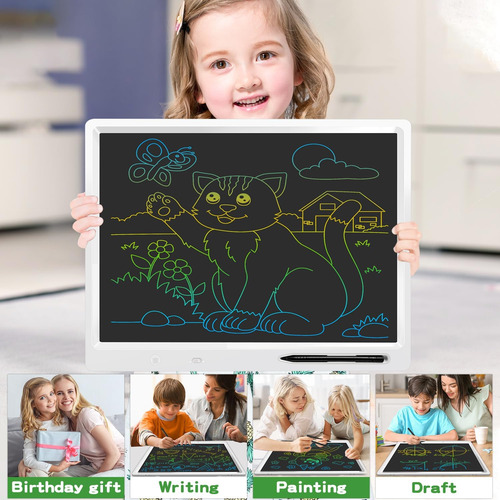 Tableta De Escritura Lcd Para Niños, Tableta De Tablero De G
