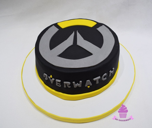 Torta Overwatch - Play - Juego - Ideal Para Cumpleaños !