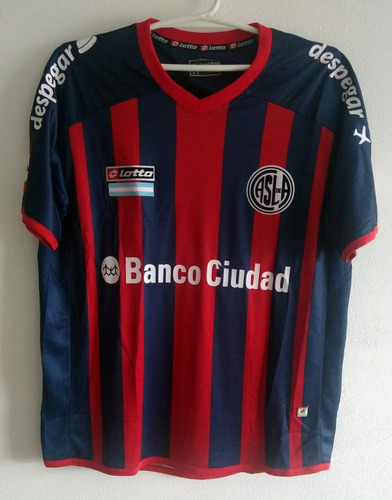 Camiseta San Lorenzo Lotto 2014 2015 Gonzalo Verón Utileria