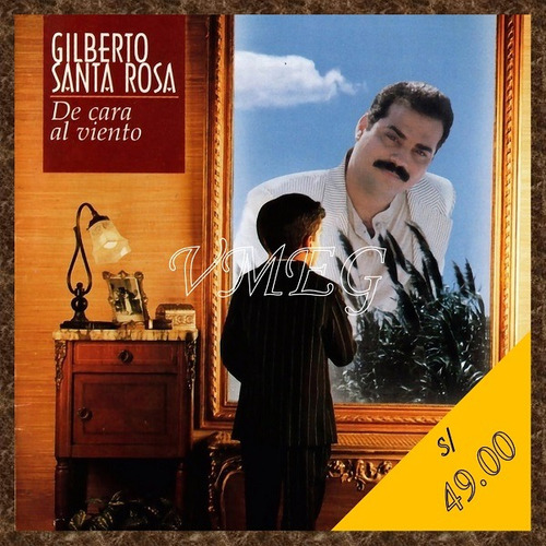 Vmeg Cd Gilberto Santa Rosa 1994 De Cara Al Viento