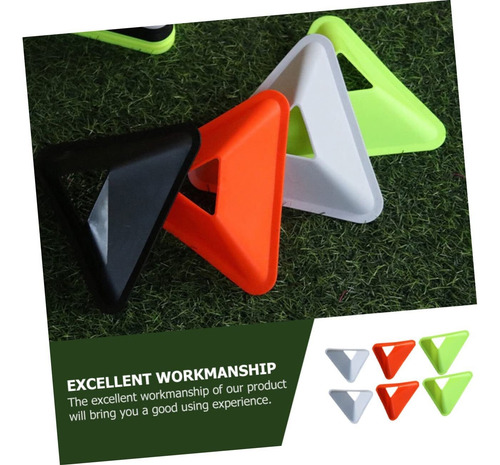 20 Piezas Disco De Entrenamiento De Fútbol Disco Triangular