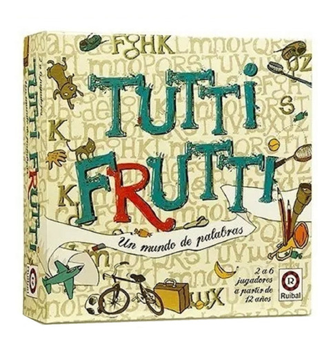 Tutti Frutti Ruibal Juego De Mesa Playking