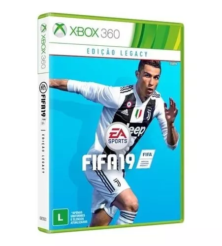 Kit 3 Jogos ( FIFA 18 + PES 2018 + FIFA 19) Xbox 360 Mídia Digital Original