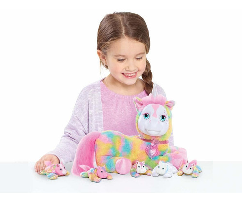 Unicornio Sorpresa 42495 12 Felpa De Cristal, Multicolor