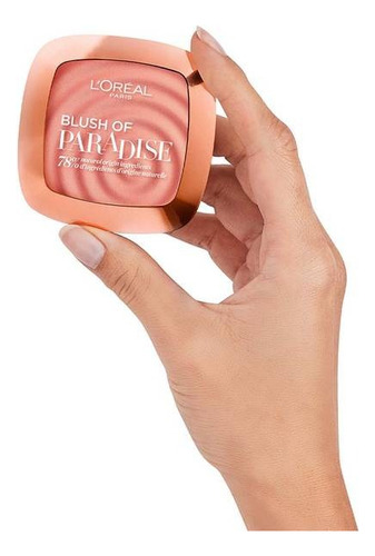 Rubor En Polvo Blush Of Paradise Rosa Melon L'oréal Paris