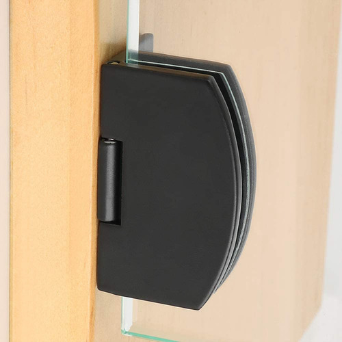 Vitrina Con Bisagras Para Puertas De Vidrio, 4 Pares, Vitrin