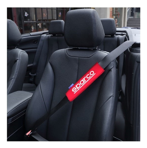 Kit Forro De Timón Y Protector De Cinturón Sparco