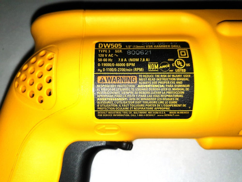 Taladro Dewalt 505