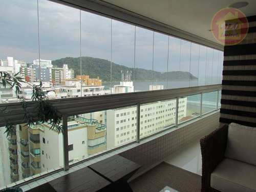Apartamento Com 3 Dormitórios À Venda, 148 M² Por R$ 1.220.000 - Canto Do Forte - Praia Grande/sp - Ap5551