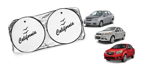 Cubresol (sunshade) De Silver Chevrolet Aveo 2010