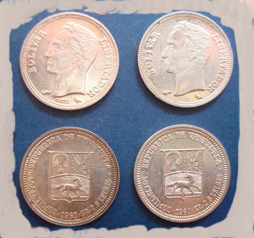Moneda De Plata De 0,50 Cts (realito) Año 1960