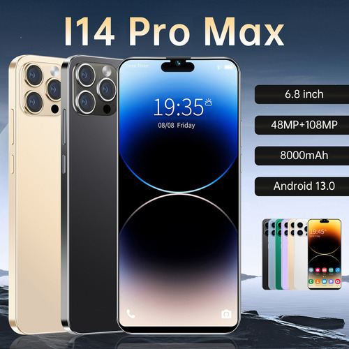 Teléfono Inteligente Android Todo En Uno I4 De 6,8 Pulgadas