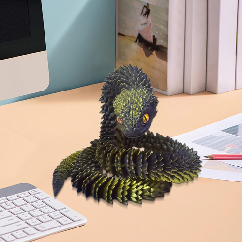 Animales Antiestrés Impresos En 3d Juguete Articulado Con Mo