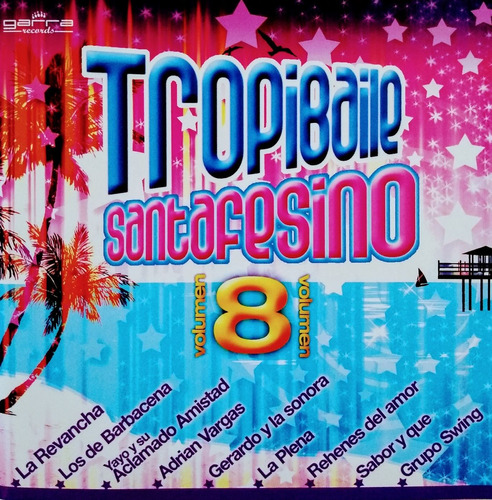 Cumbia Santafesina Cd Nuevo Tropibaile Santafesino Vol. 8