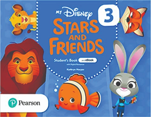 My Disney Stars And Friends 3 - Student's Book + E-Book + Digital Resources, de Perrett, Jeanne. Editorial Pearson, tapa blanda en inglés americano, 2021