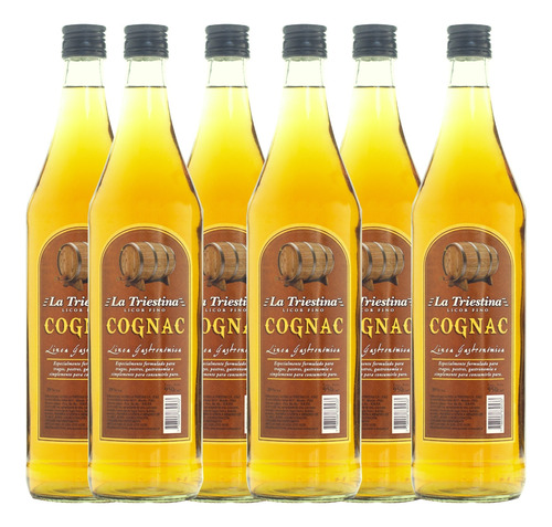 Cognac La Triestina 950ml 39° - Caja X6