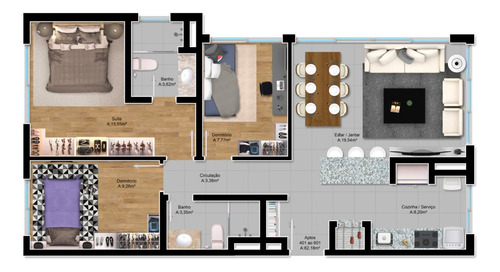 Imagem 20 de 29 de Apartamento Residencial Para Venda, Menino Deus, Porto Alegre - Ap8029. - Ap8029-inc
