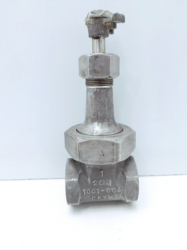 Llave Arresto Llave Paso Agua 1 Pulgad Acero Ladish Usa 0000 (Usado)
