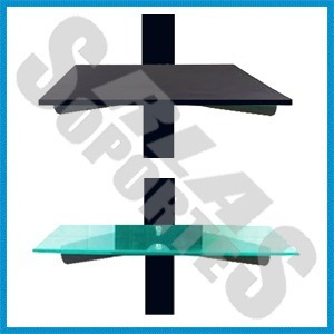 Soporte Estante Bandeja 30x20 Cm Dvd Home Theater Cd Deco Tv