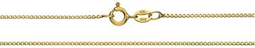 Bling For Your Buck  Collar De Cadena Italiana De Oro De 18k