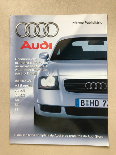 Revista Complementar Linha Audi Anos 2000 V507