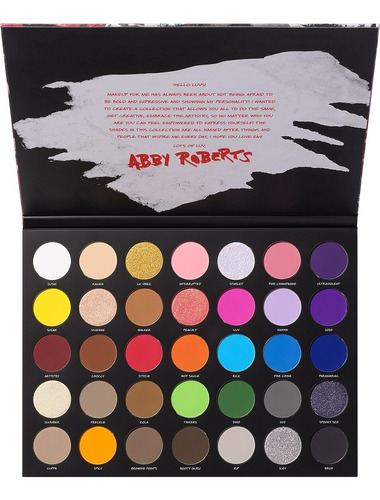 Morphe Abby Roberts Paleta D Sombras Original! (usa)