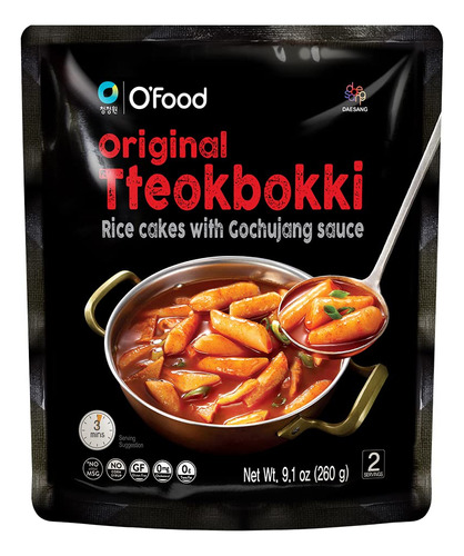 Chung Jung One O'food Tteokbokki, Pasteles De Arroz Coreanos