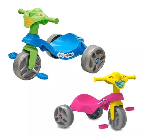 Triciclo Infantil Bebe Moto Niños Plástico Tico Tico Juguete