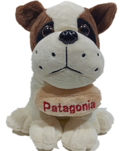 Peluche Perro San Bernardo 24cm Con Barril Frase Patagonia