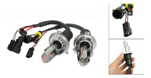 2 X 35w 12v 12000k H4 Hid Xenon Hi/lo Beam Lâmpada De Luzes