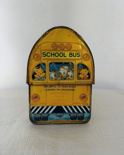 Walt Disney School Bus Lanchera Lata