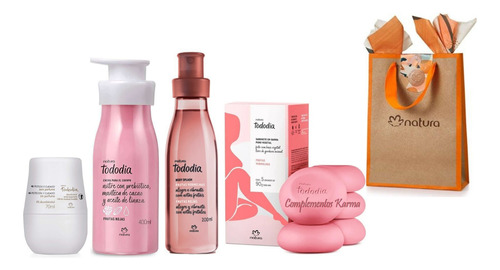 Natura Kit Tododia Frutas Rojas Rutina Completa Regalo