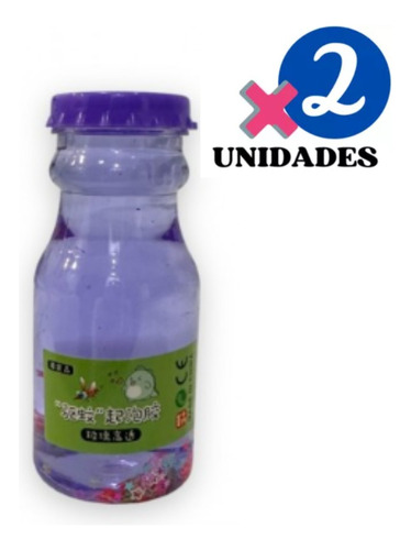 Juego Slime X2 Unidades Botella Estrella Didactico Niño Niña