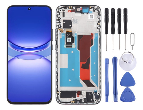 Tela Lcd Touch Com Moldura Para Huawei Nova 12 Lite