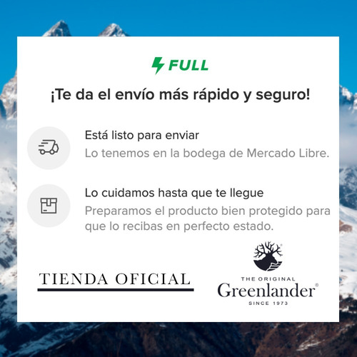 Chamarra Hombre Greenlander Pol6433 Parka Moda Gorra