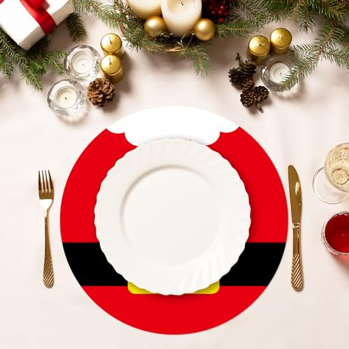 60 Unidades De Mantel Desechable De Navidad Santa Muñeco De