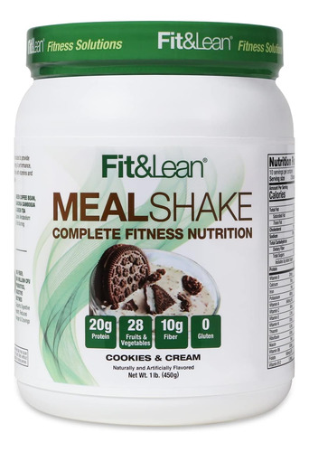 Substituição De Refeição De Shake De Refeição Fit E Magra C