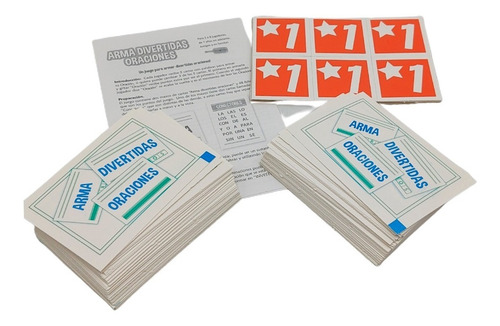 Juego De Cartas Arma Divertidas Oraciones Bontus Juego Mesa