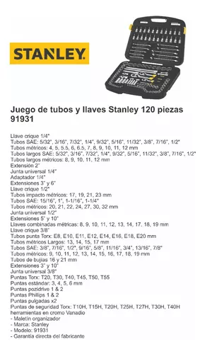 Set 120 Herramientas Manuales Stanley