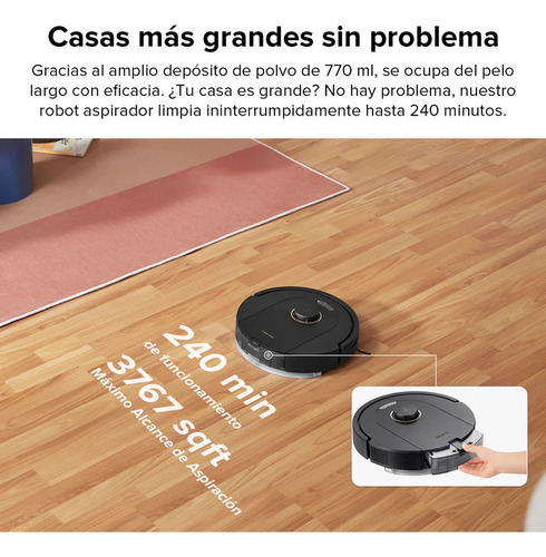 Aspiradora robot y trapeadora Roborock Q5 Pro 5