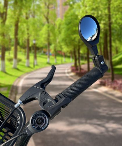 Imagem 2 de 8 de 2 Retrovisor Convexo Mini P/ Guidão Ou Manopla Da Bicicleta