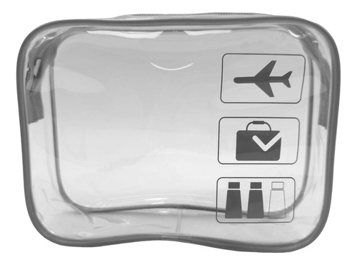 Bolsa De Aseo Transparente, Bolsa De Playa De Gran Apertura